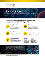 Biospecimens Overview