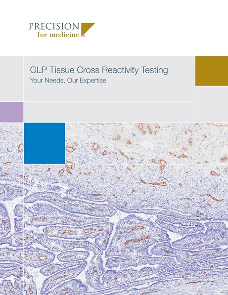 Brochure: GLP Tissue Cross Reactivity Testing