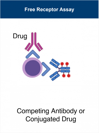 Free receptor assay